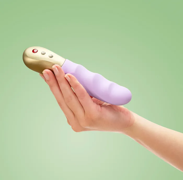Female Sex Toys Fun Factory Stronic Petite Ribbed Pulsator Lilac Fun Factory