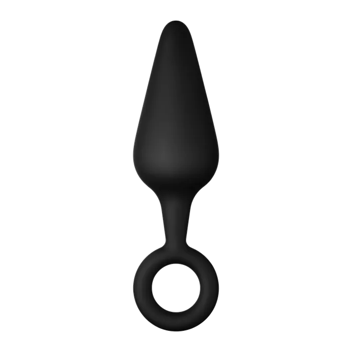 FORTO F10 Black PullRing Butt Plug Small FORTO Anal