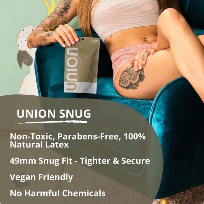 Glyde Male Sex Toys Union Snug Smaller Size Condoms