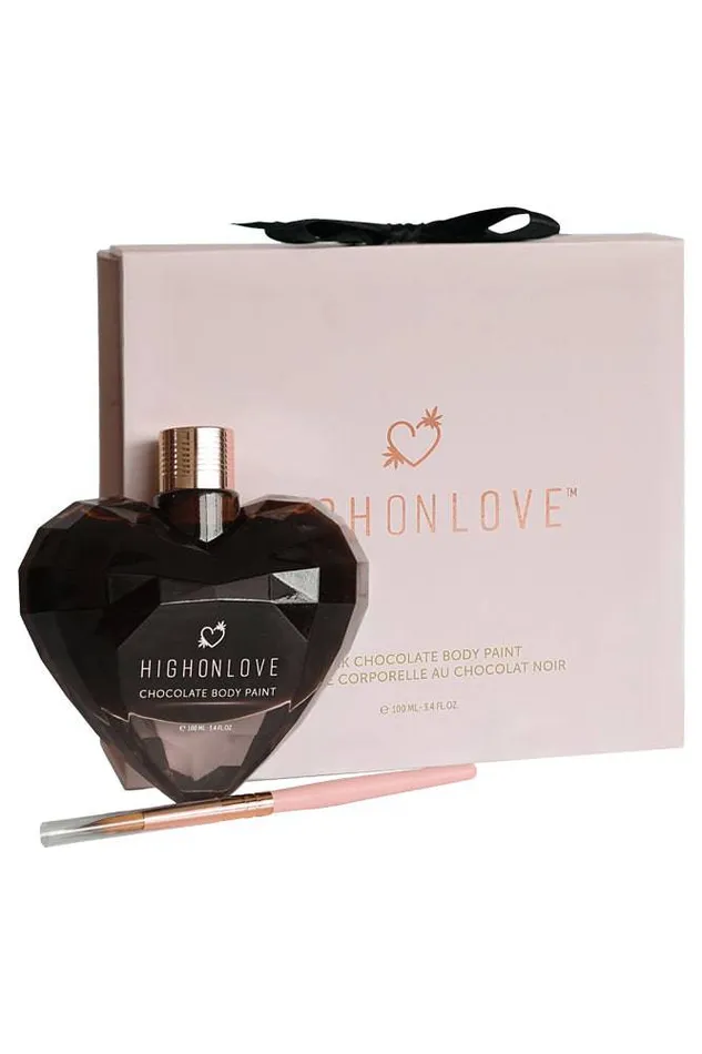 High on Love Female Sex Toys HighOnLove Hemp Oil Body Paint Dark Chocolate 34oz High on Love Female Sex Toys HighOnLove Hemp Oil Body Paint Dark Chocolate 34oz