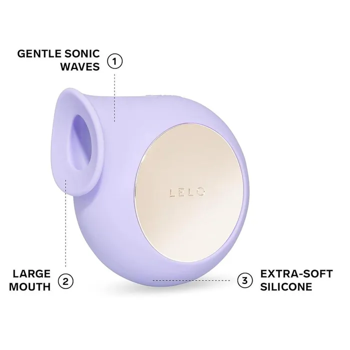 LELO SILA Air Suction Clit Massager Lilac LELO Female Sex Toys