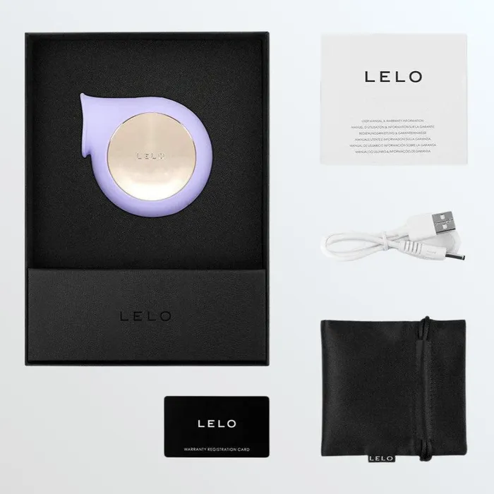 LELO SILA Air Suction Clit Massager Lilac LELO Female Sex Toys