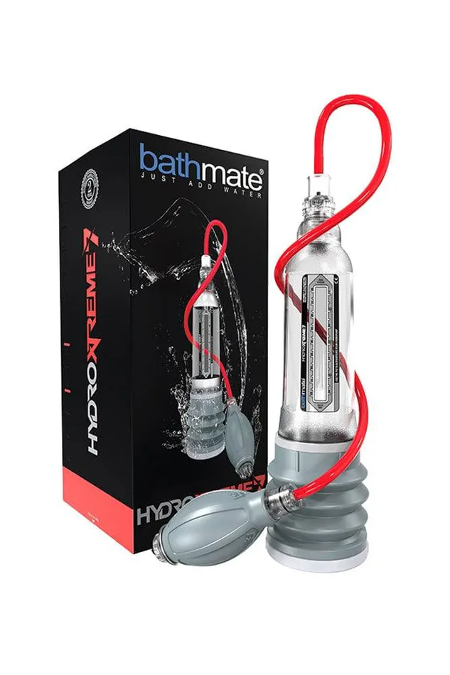 Male Sex Toys Bathmate HydroXtreme7 Penis Pump Kit Clear Bathmate