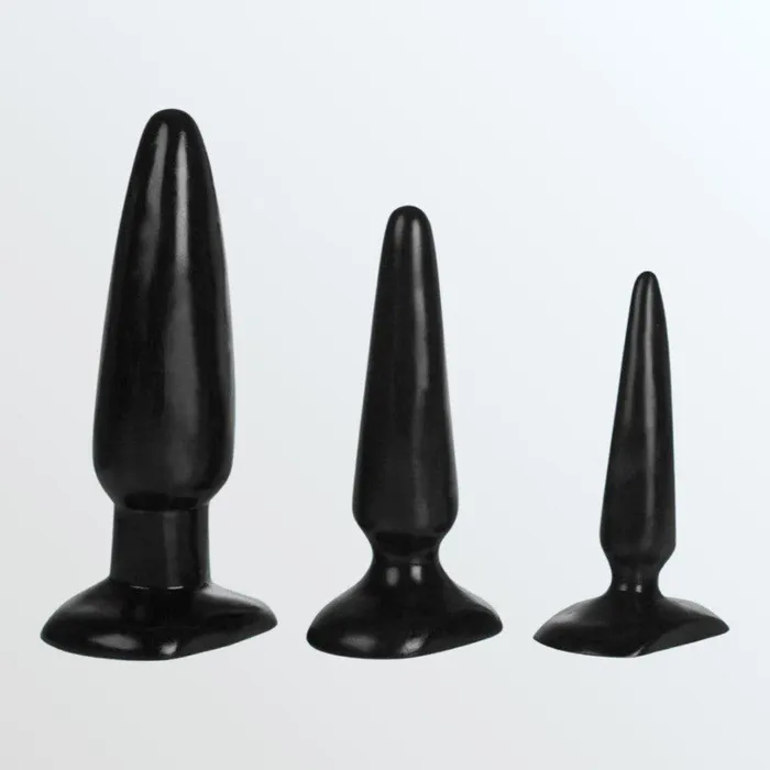 Male Sex Toys CalExotics Colt Anal Trainer Kit with 3 Different Sizes