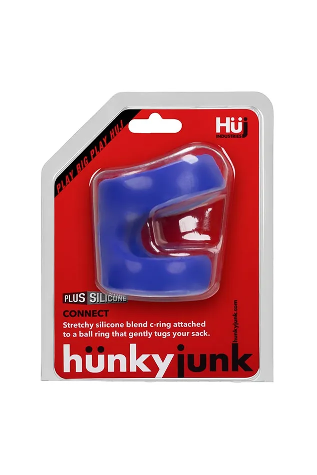 Oxballs Oxballs Hunkyjunk Connect Cock Ring Ball Tugger Assorted Male Sex Toys