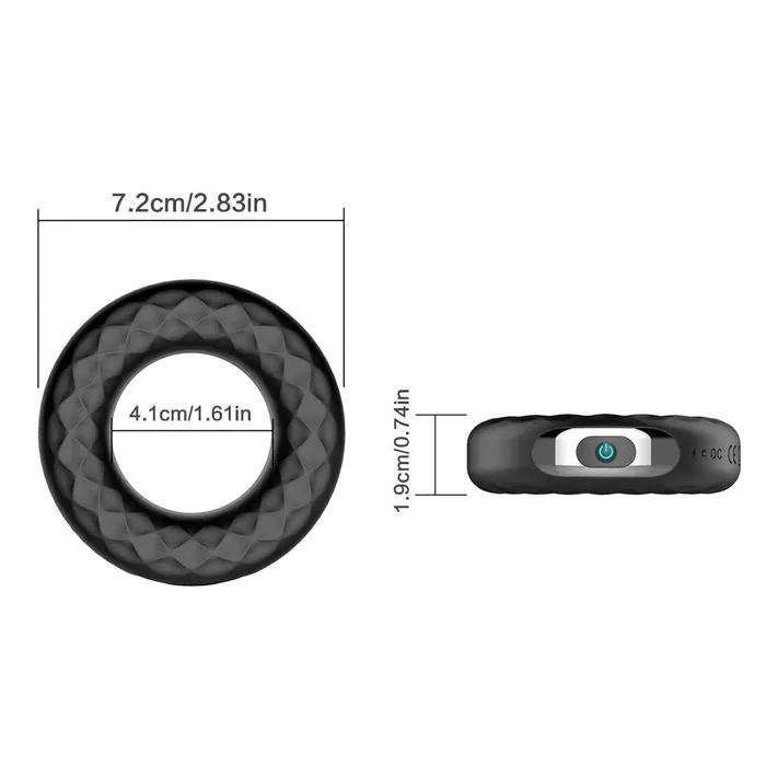 Oxyshop Couples Vibrating Cock Ring 10 Speeds