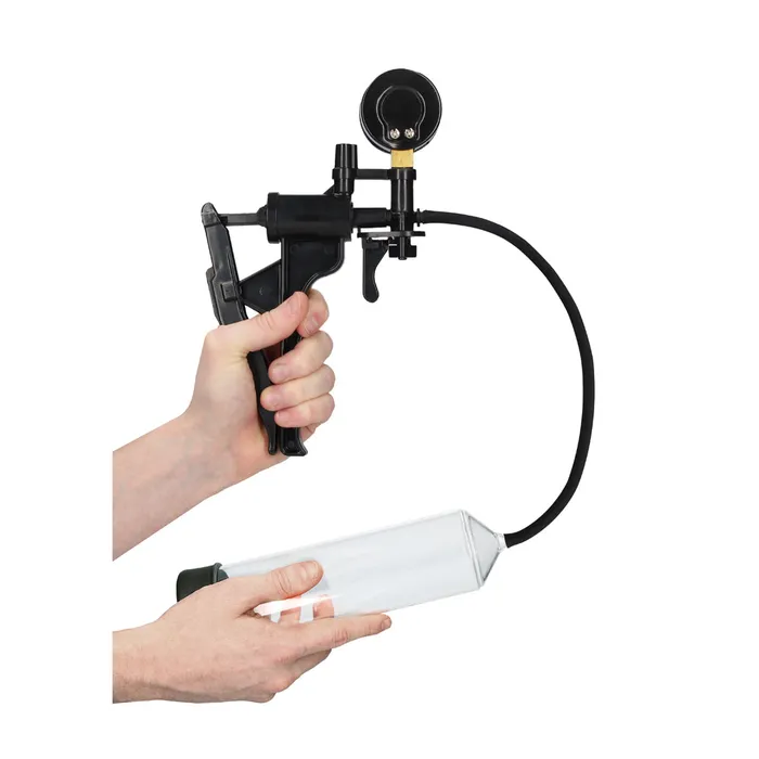 Shots Toys Vibrators Shots Pumped Elite Beginners Pump PSI Gage Transparent