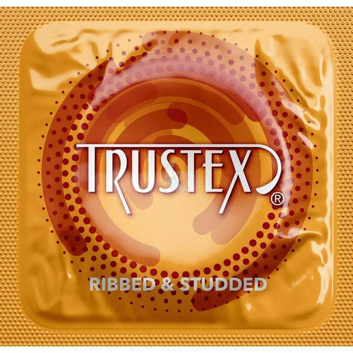 Trustex Ribbed Studded Condoms Trustex Female Sex Toys