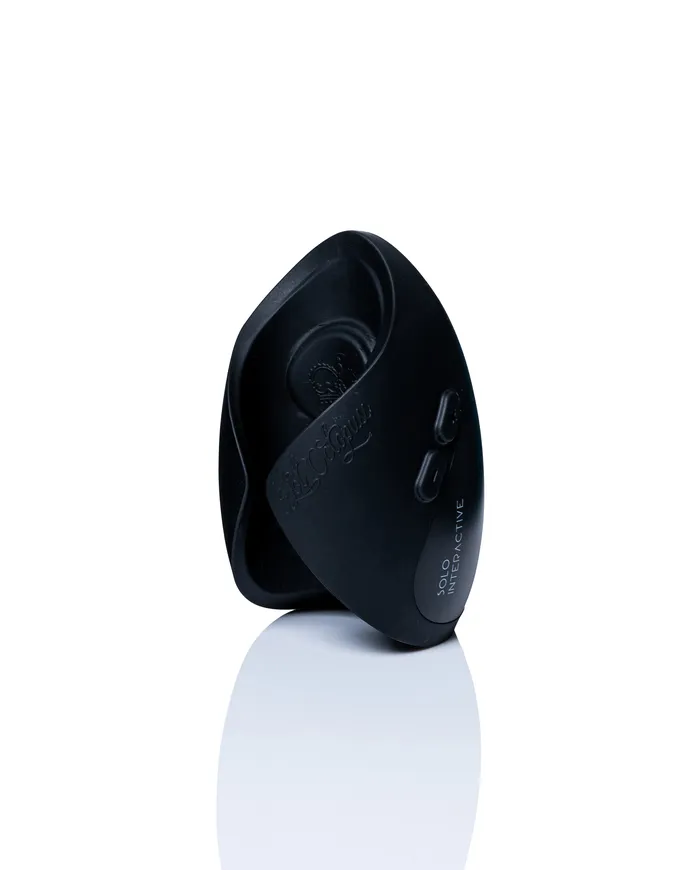 Vibrators Hot Octopuss Pulse Solo Interactive Black Hot Octopuss