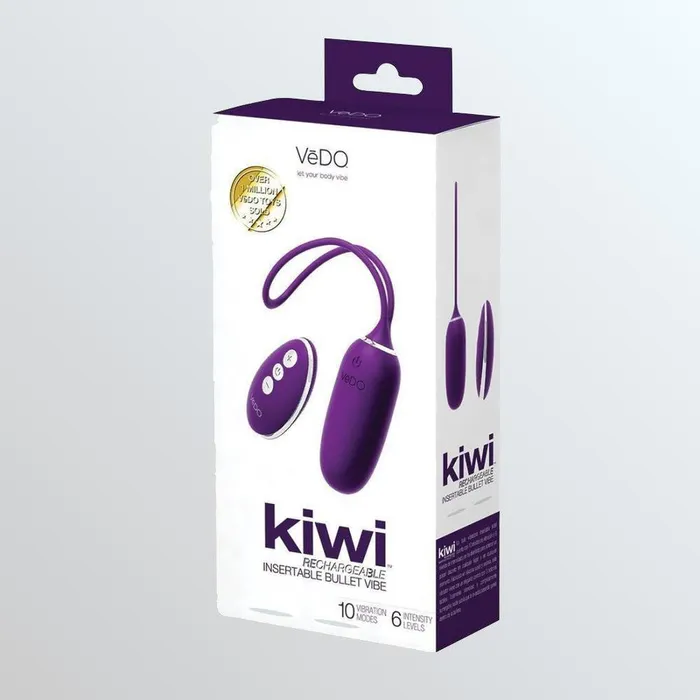 Vibrators VeDO VeDO Kiwi Bullet Purple Vibrators VeDO VeDO Kiwi Bullet Purple