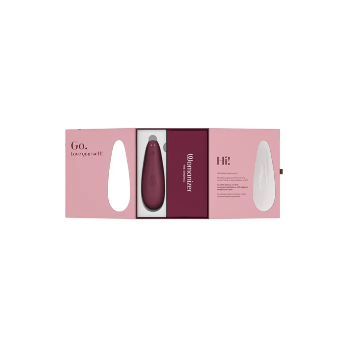 Womanizer Womanizer Classic 2 Clitoral Stimulator Bordeaux Female Sex Toys