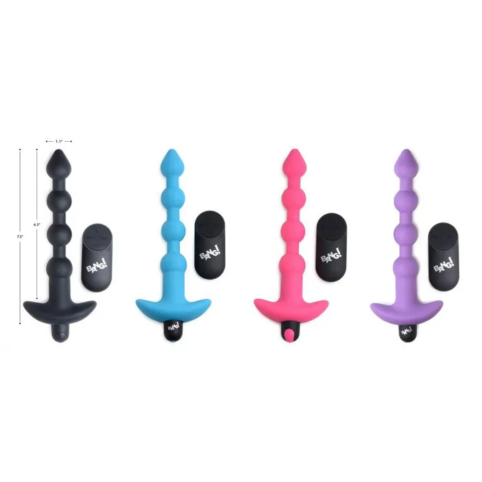 Bang Male Sex Toys Remote Control Vibrating Silicone Anal Beads