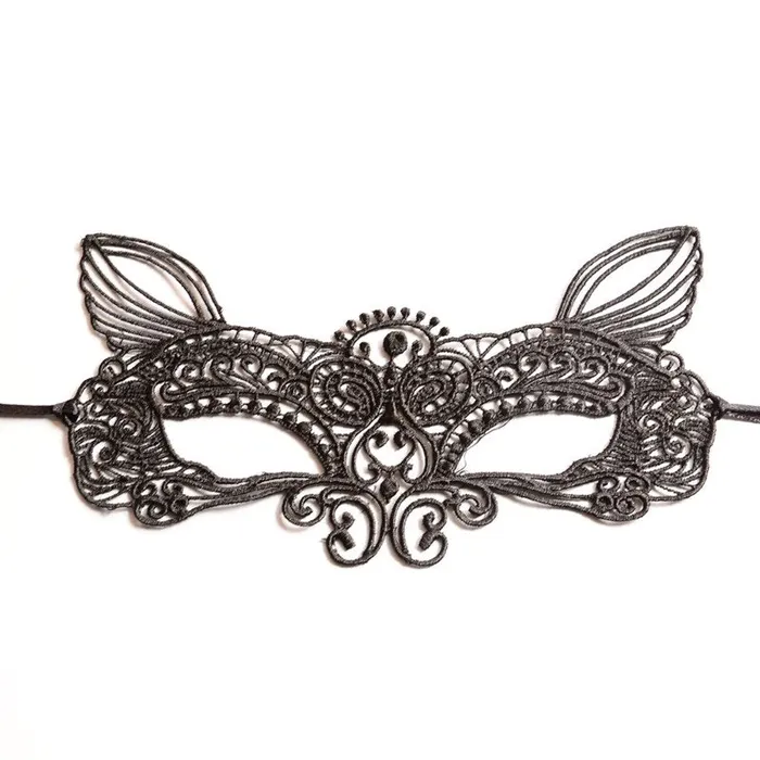 Cosplay Party Sexy Costumes Sexy Lingerie Hot Erotic Baby Doll Sexy Lingerie for Women Female Hollow Out Black Lace Mask 12pcs LAZADASEXTOYS Male Sex Toys