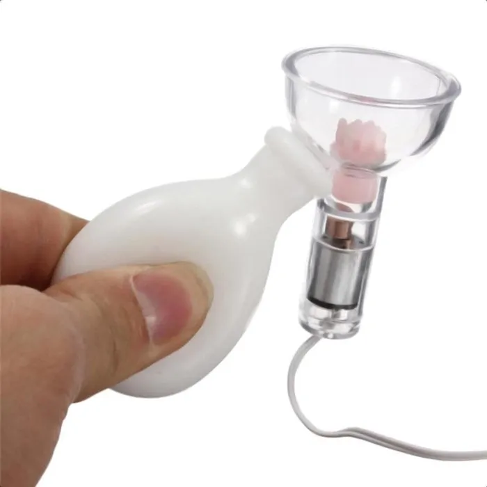 Female Sex Toys Lovegasm BatteryPowered Suction Tit Nipple Cups