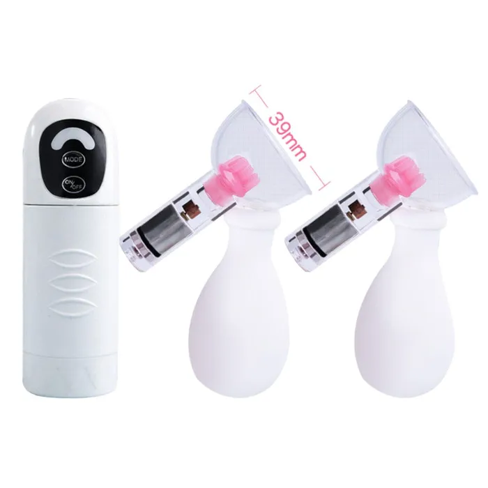 Female Sex Toys Lovegasm BatteryPowered Suction Tit Nipple Cups