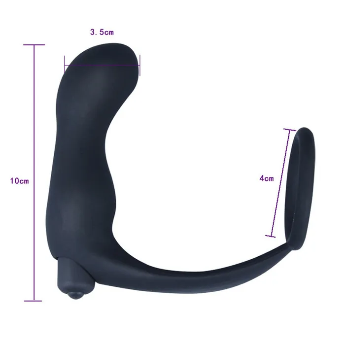 G Point Stimulate Prostate Massager Anal Vibrator Sex Toys For Men Opening Anus Butt Plug Anal Dilator Male Time Delay Ring Sexo LAZADASEXTOYS Anal