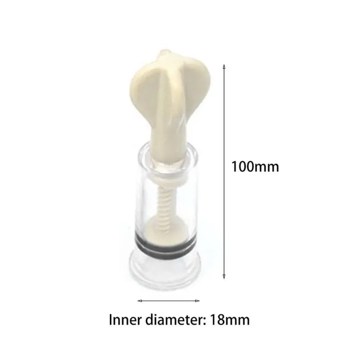 Lovegasm Female Sex Toys 6 Sizes Suction Plastic Nipple