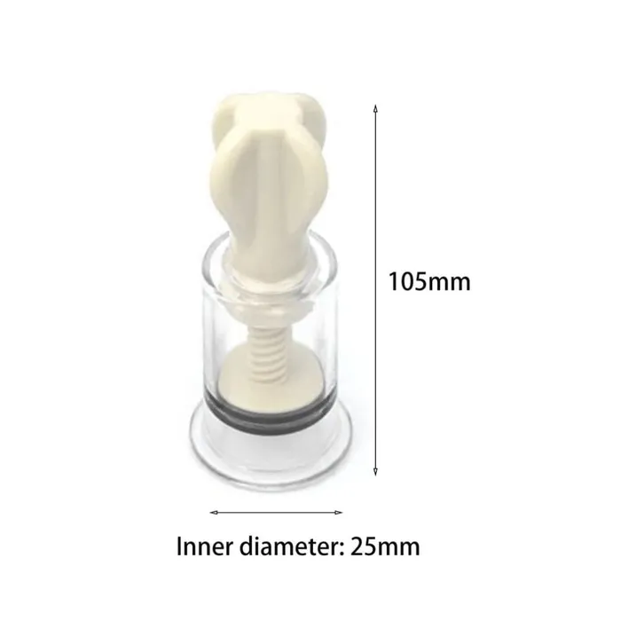 Lovegasm Female Sex Toys 6 Sizes Suction Plastic Nipple