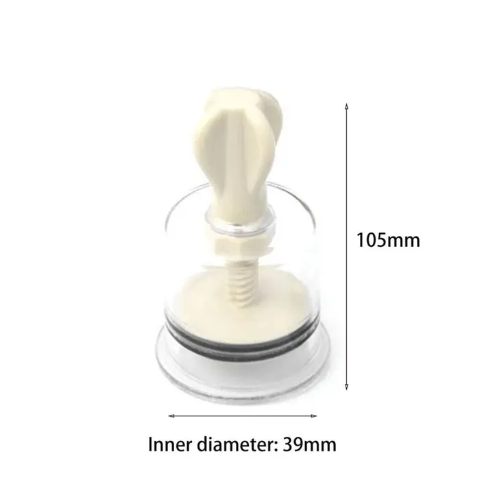 Lovegasm Female Sex Toys 6 Sizes Suction Plastic Nipple