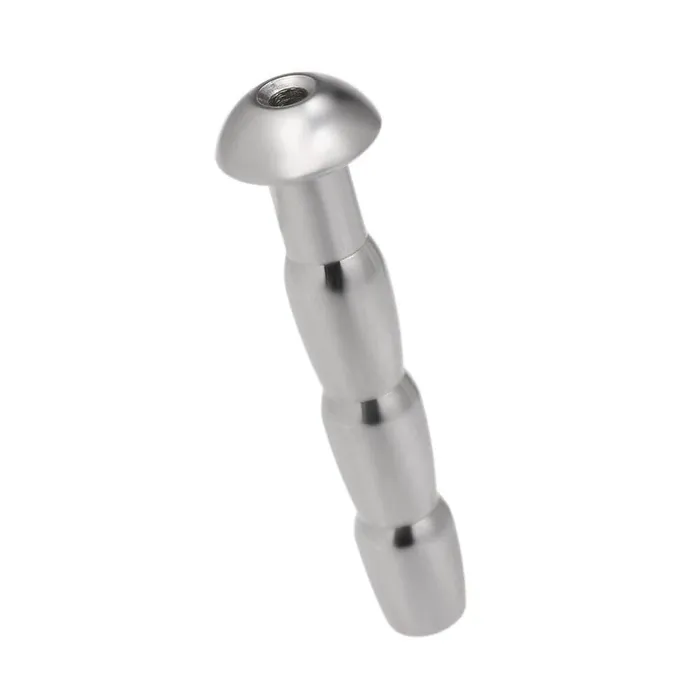 Lovegasm Male Sex Toys Ribbed Stainless Urethral Dilator Plug