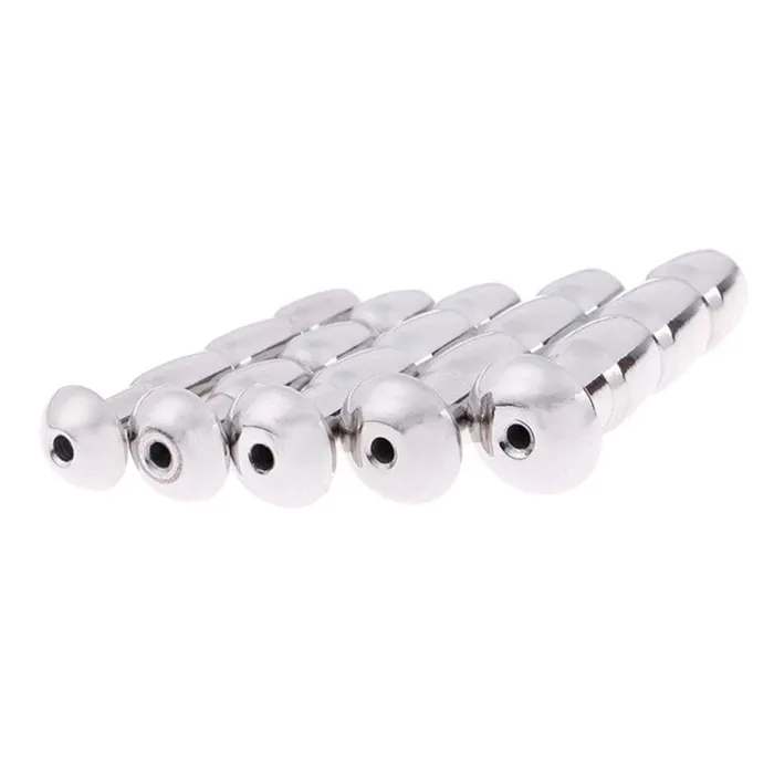 Lovegasm Male Sex Toys Ribbed Stainless Urethral Dilator Plug