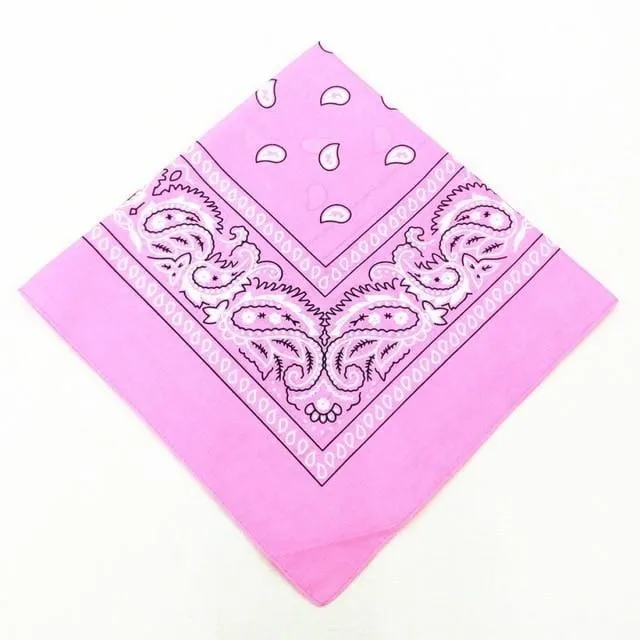 Lovegasm Printed Cotton Bandana Cloth Gag Vibrators