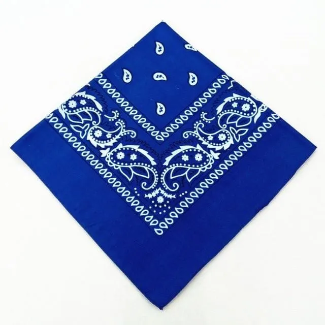 Lovegasm Printed Cotton Bandana Cloth Gag Vibrators