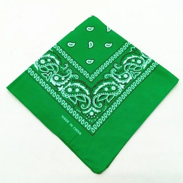 Lovegasm Printed Cotton Bandana Cloth Gag Vibrators
