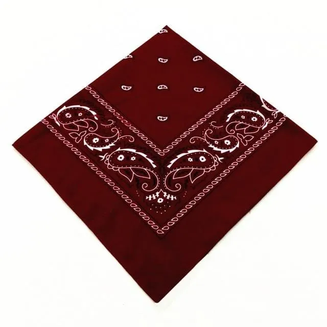 Lovegasm Printed Cotton Bandana Cloth Gag Vibrators