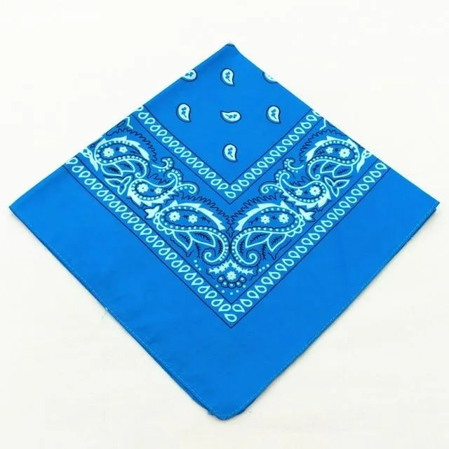 Lovegasm Printed Cotton Bandana Cloth Gag Vibrators