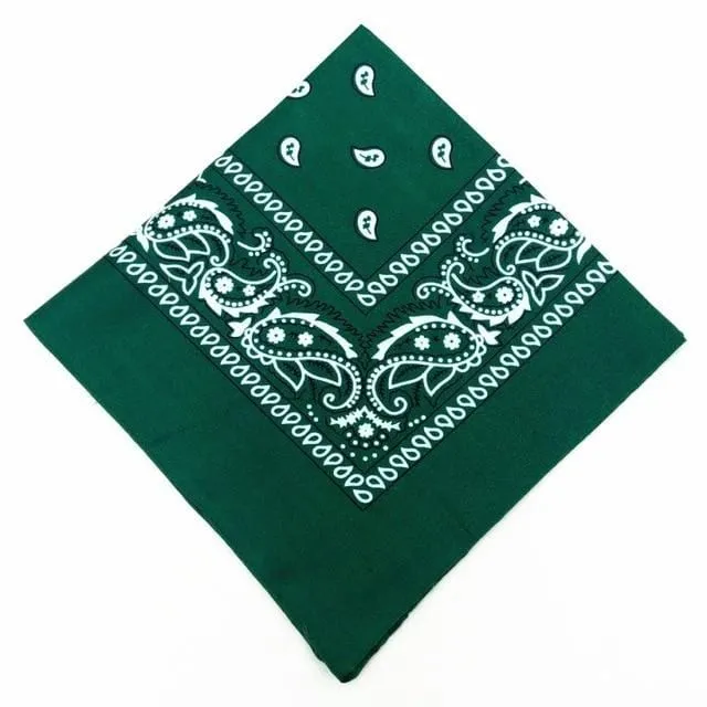Lovegasm Printed Cotton Bandana Cloth Gag Vibrators