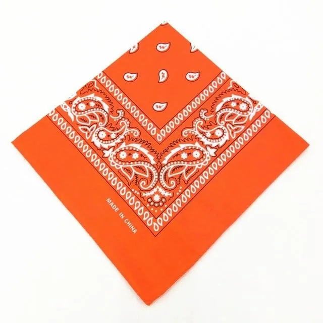 Lovegasm Printed Cotton Bandana Cloth Gag Vibrators