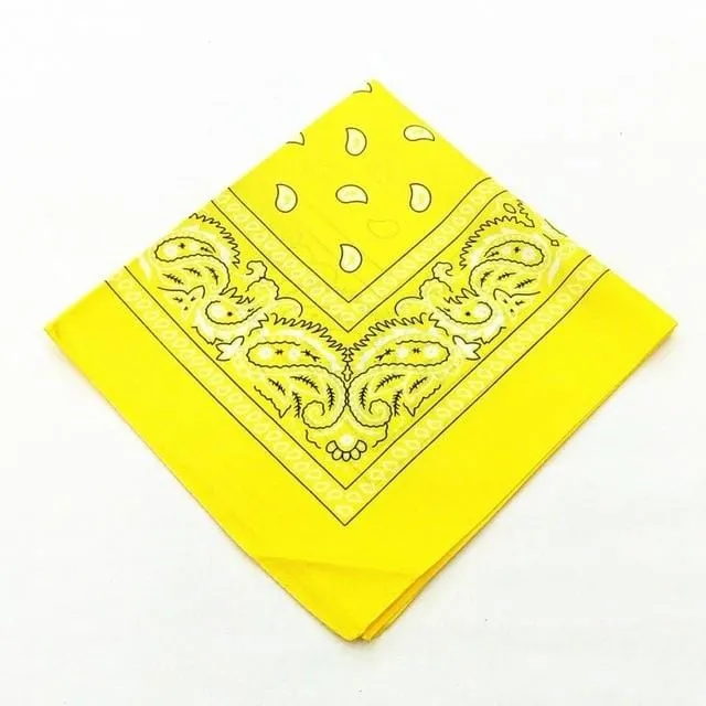 Lovegasm Printed Cotton Bandana Cloth Gag Vibrators