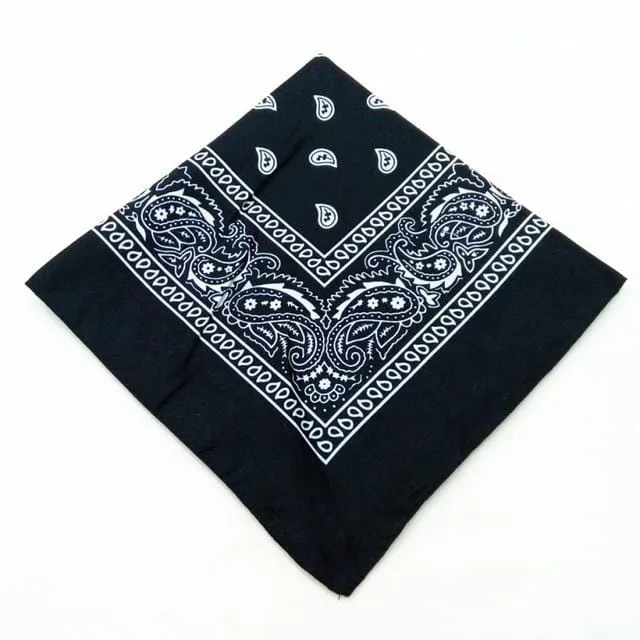Lovegasm Printed Cotton Bandana Cloth Gag Vibrators