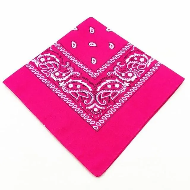 Lovegasm Printed Cotton Bandana Cloth Gag Vibrators