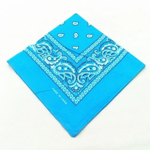 Lovegasm Printed Cotton Bandana Cloth Gag Vibrators