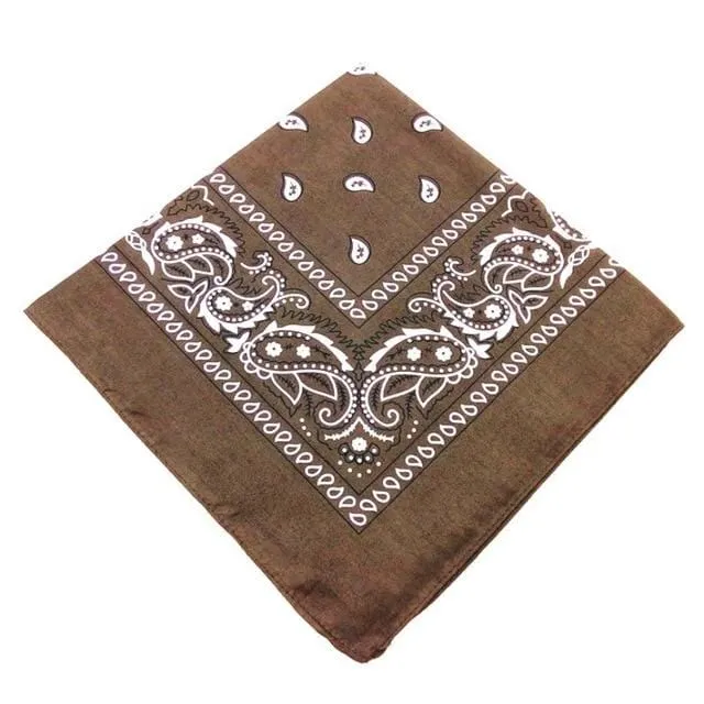 Lovegasm Printed Cotton Bandana Cloth Gag Vibrators