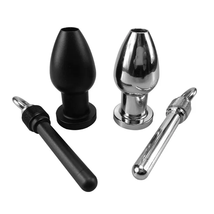 Male Sex Toys Lovegasm Metal Ass Dilator Hollow Plug 453 Long