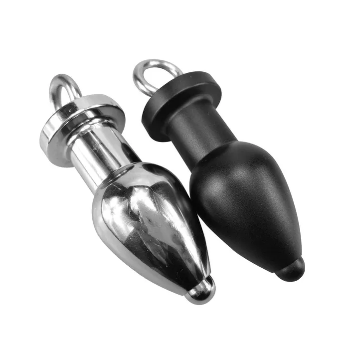 Male Sex Toys Lovegasm Metal Ass Dilator Hollow Plug 453 Long