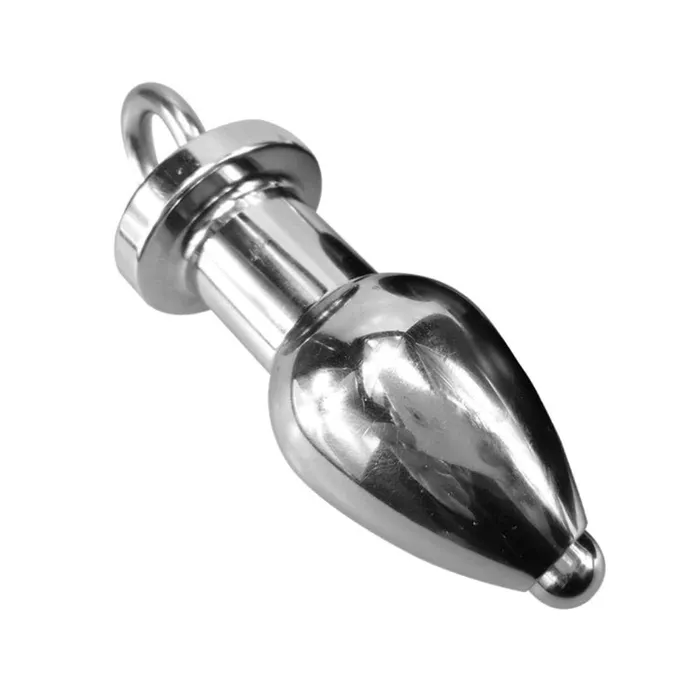 Male Sex Toys Lovegasm Metal Ass Dilator Hollow Plug 453 Long