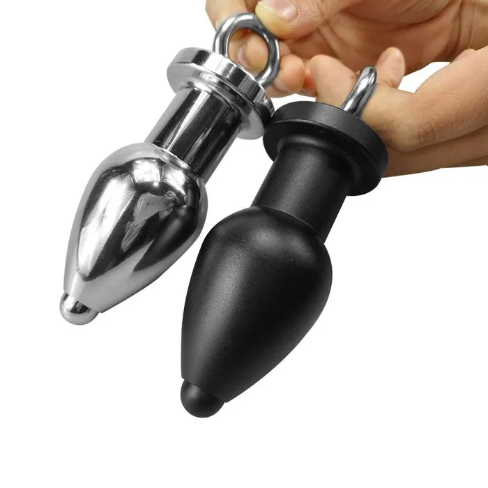 Male Sex Toys Lovegasm Metal Ass Dilator Hollow Plug 453 Long