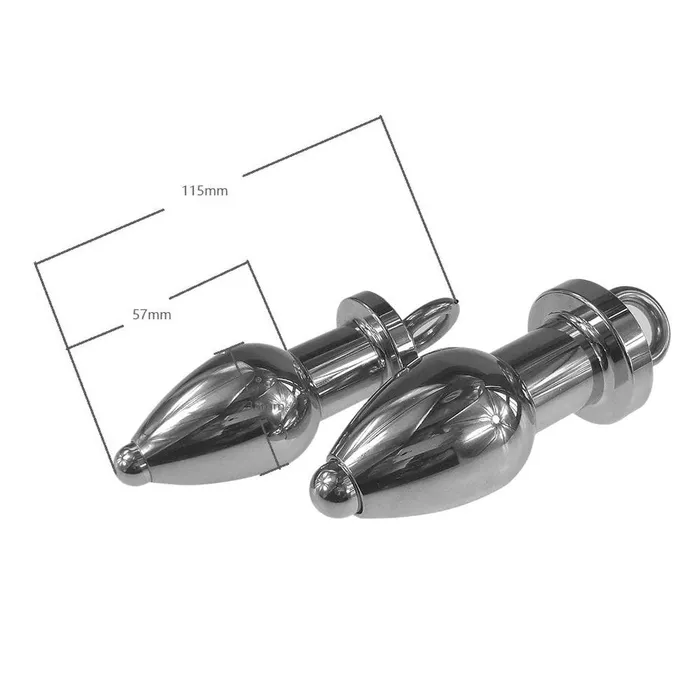 Male Sex Toys Lovegasm Metal Ass Dilator Hollow Plug 453 Long
