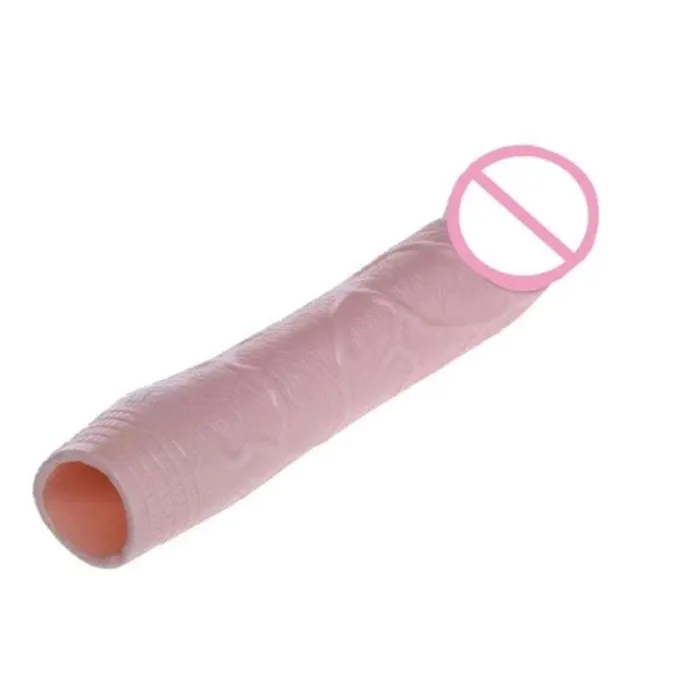 Male Sex Toys Realistic OrgasmInducing Solid Sleeve Feel Penis Enlarger Lovegasm