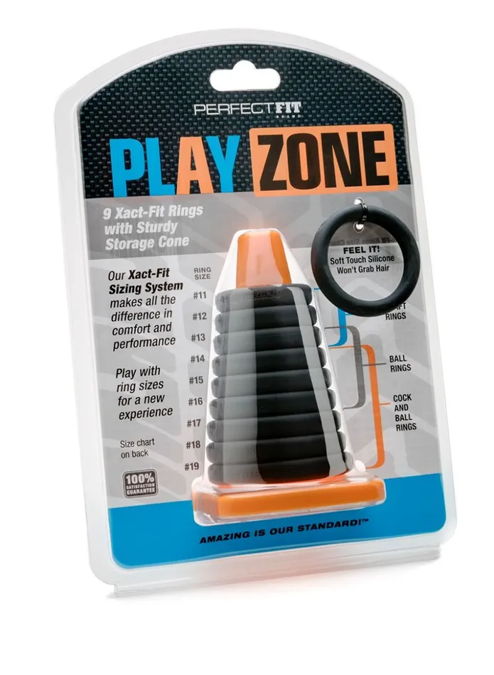 Perfect Fit Anal Play Zone Kit Black