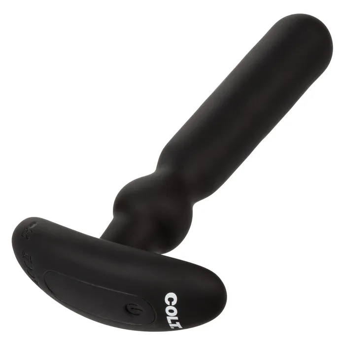 Anal Colt Colt Rechargeable Large Anal T Vibrating Anal Plug Black