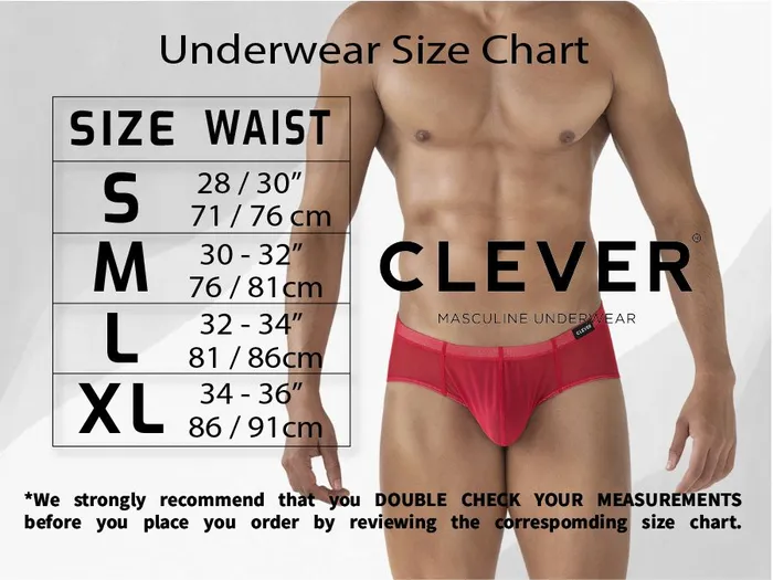 Clever Vibrators 3PK Australian Latin Briefs