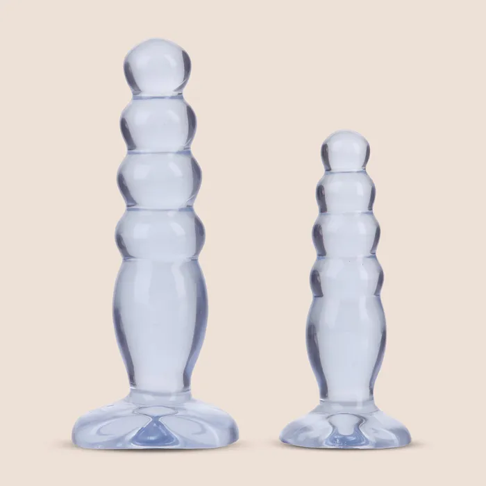Crystal Jellies Anal Delight Trainer Kit plug set Doc Johnson Enterprises Anal Crystal Jellies Anal Delight Trainer Kit plug set Doc Johnson Enterprises Anal