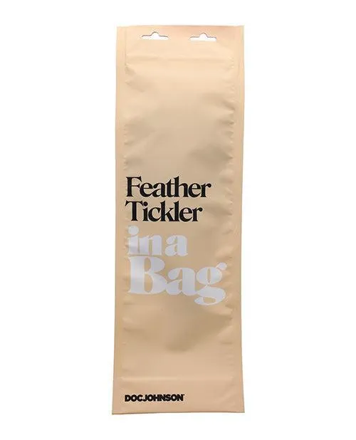 Doc Johnson Anal In A Bag Feather Tickler Black