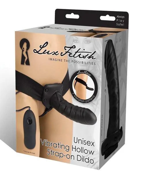 Electric Eel INC Female Sex Toys Lux Fetish Unisex Vibrating Hollow Strap On Dildo Electric Eel INC Female Sex Toys Lux Fetish Unisex Vibrating Hollow Strap On Dildo