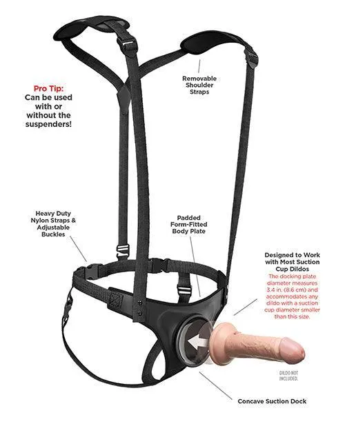 Female Sex Toys Pipedream Products Body Dock Strapon Suspenders